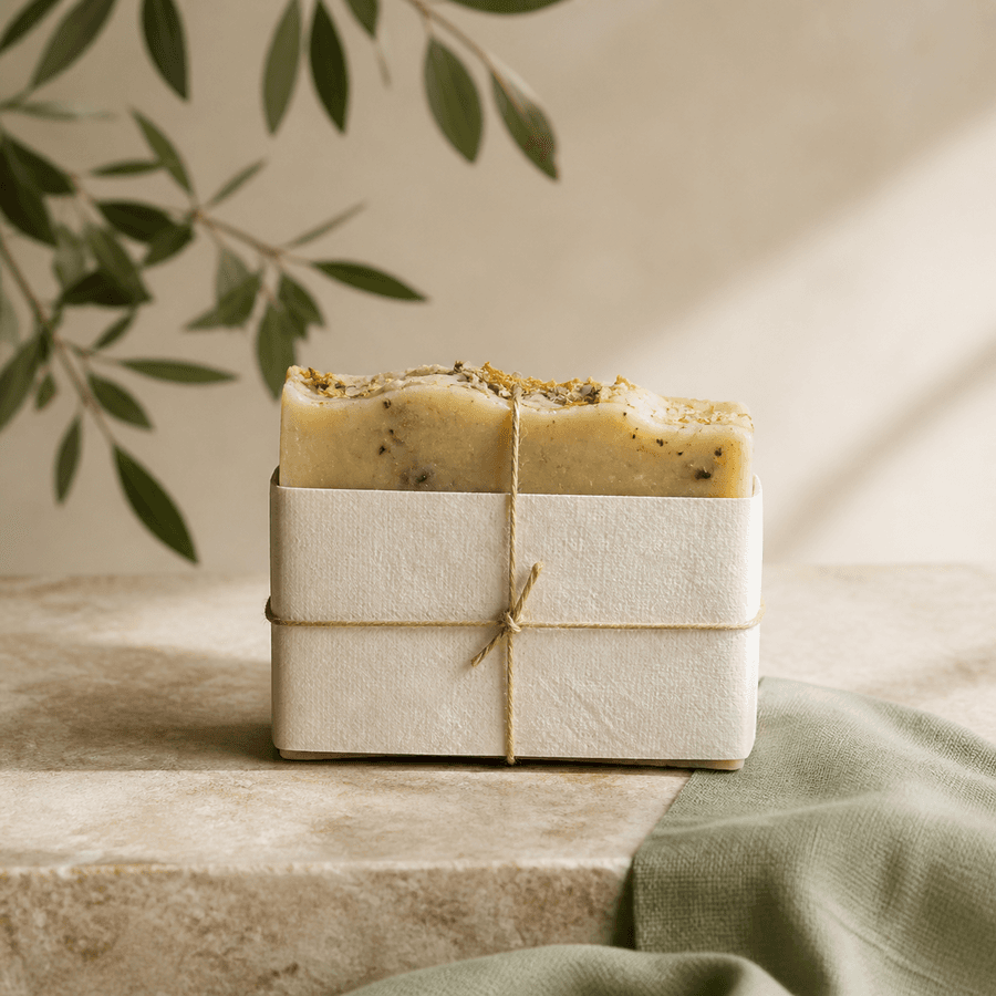 Botanical Soap Set development placeholder image, packaging