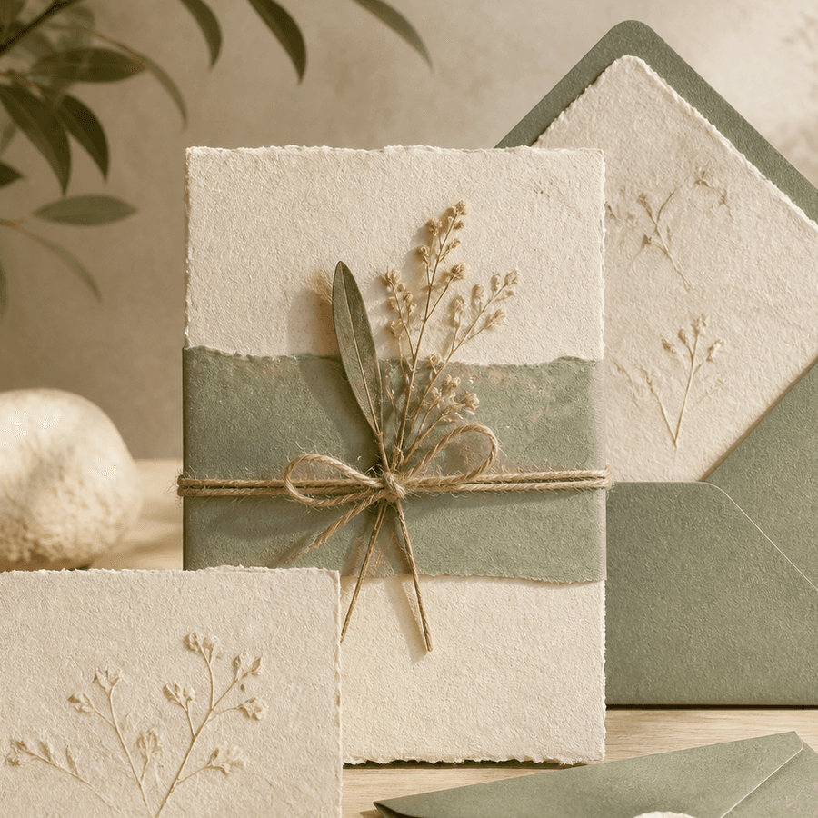 Botanical Invitation Suite development placeholder image, detail