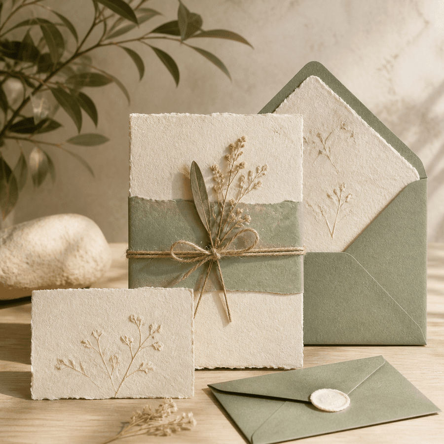 Botanical Invitation Suite development placeholder image, packaging